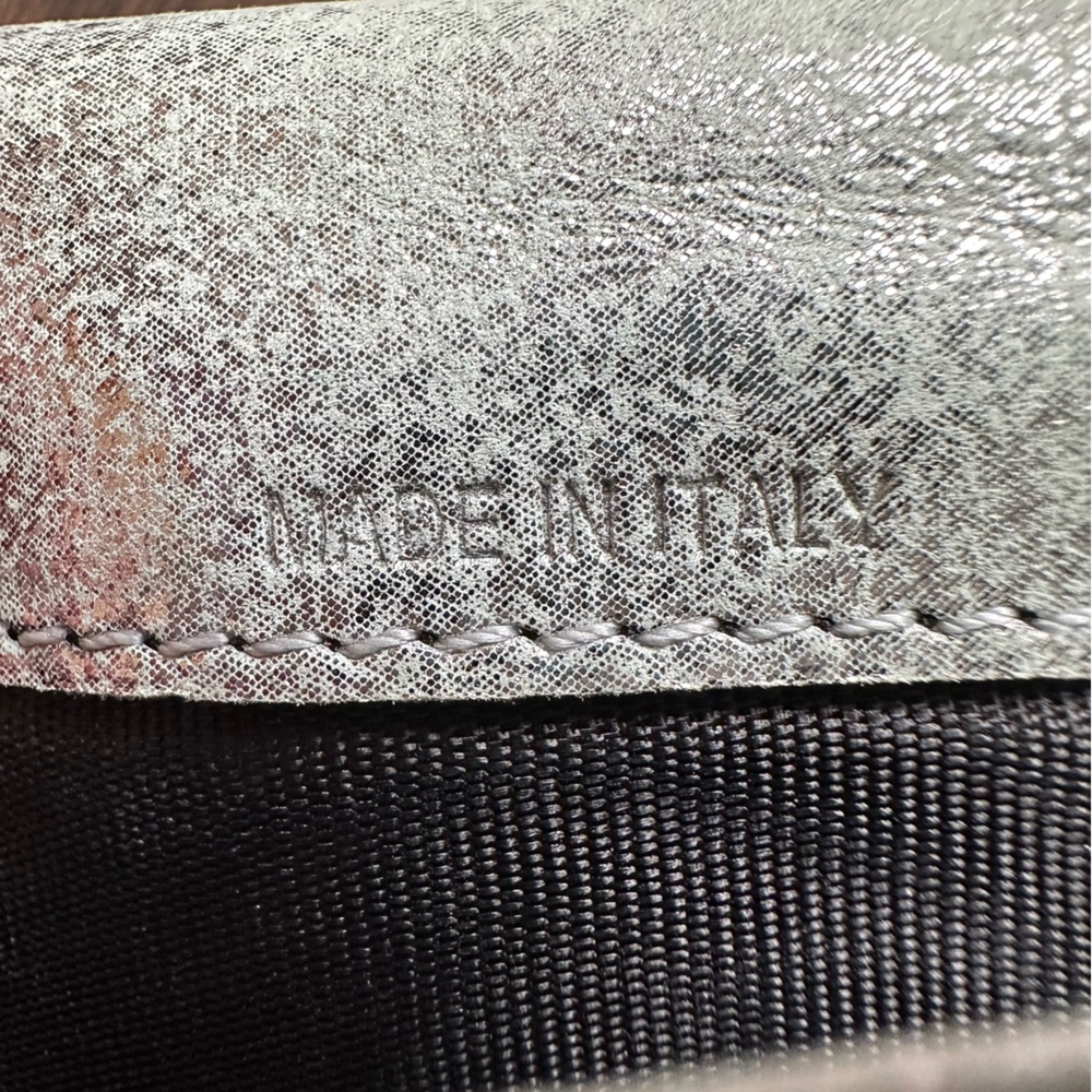Balenciaga Shimmer Leather Milkyway Papier Flap Long 
Wallet - Picture 14 of 15